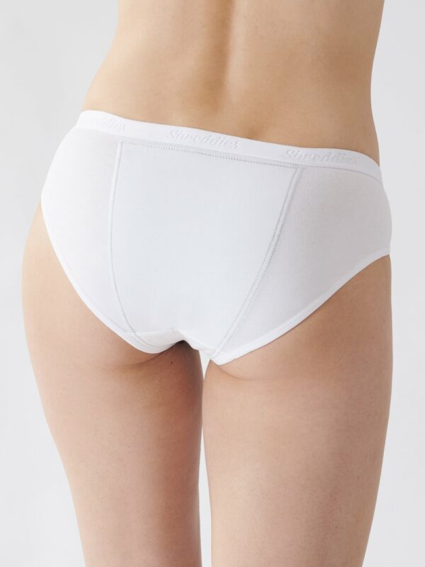Shreddies Underwear Womens Bikini Brief White Back View