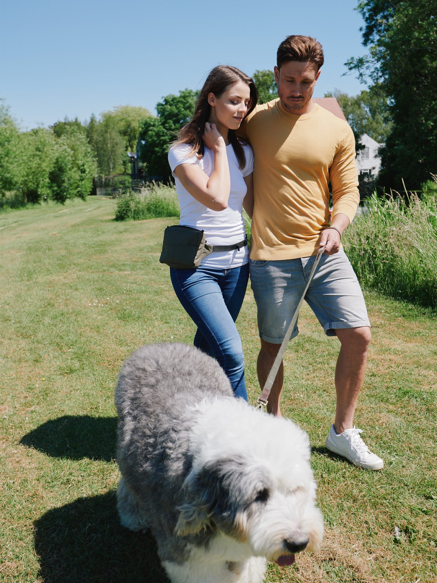 Odour Proof Bum Bag on model Shreddies Odour Proof Bum Bag on model